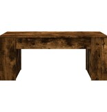 VidaXL Salontafel 102x55x42 cm bewerkt hout gerookt eikenkleurig