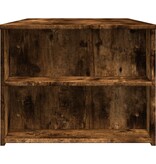 VidaXL Salontafel 102x55x42 cm bewerkt hout gerookt eikenkleurig