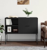 VidaXL Dressoir 100x40x79,5 cm bewerkt hout zwart