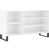 VidaXL Schoenenkast 102x36x60 cm bewerkt hout hoogglans wit