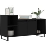 VidaXL Tv-meubel 100x35x55 cm bewerkt hout zwart