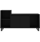 VidaXL Tv-meubel 100x35x55 cm bewerkt hout zwart