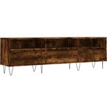 VidaXL Tv-meubel 150x30x44,5 cm bewerkt hout gerookt eikenkleurig