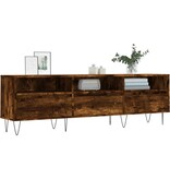 VidaXL Tv-meubel 150x30x44,5 cm bewerkt hout gerookt eikenkleurig