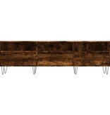 VidaXL Tv-meubel 150x30x44,5 cm bewerkt hout gerookt eikenkleurig