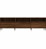 VidaXL Tv-meubel 150x30x44,5 cm bewerkt hout bruin eikenkleur
