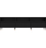 VidaXL Tv-meubel 150x30x44,5 cm bewerkt hout zwart