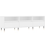 VidaXL Tv-meubel 150x30x44,5 cm bewerkt hout wit