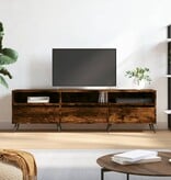 VidaXL Tv-meubel 150x30x44,5 cm bewerkt hout gerookt eikenkleurig