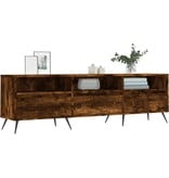 VidaXL Tv-meubel 150x30x44,5 cm bewerkt hout gerookt eikenkleurig