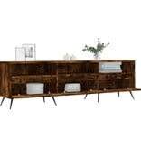 VidaXL Tv-meubel 150x30x44,5 cm bewerkt hout gerookt eikenkleurig