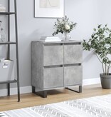 VidaXL Dressoir 60x35x70 cm bewerkt hout betongrijs