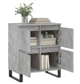 VidaXL Dressoir 60x35x70 cm bewerkt hout betongrijs