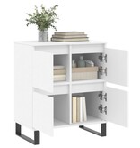 VidaXL Dressoir 60x35x70 cm bewerkt hout wit