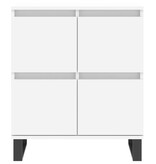 VidaXL Dressoir 60x35x70 cm bewerkt hout wit