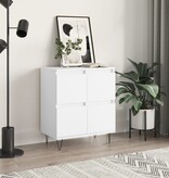 VidaXL Dressoir 60x35x70 cm bewerkt hout wit