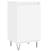 VidaXL Dressoir 40x35x70 cm bewerkt hout wit