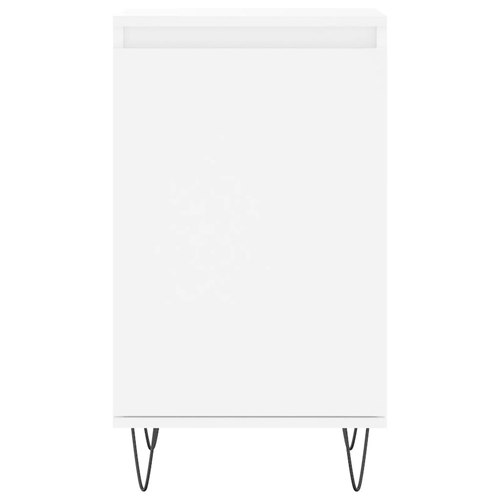 VidaXL Dressoir 40x35x70 cm bewerkt hout wit