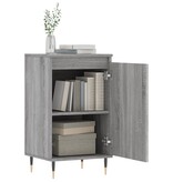 VidaXL Dressoir 40x35x70 cm bewerkt hout grijs sonoma