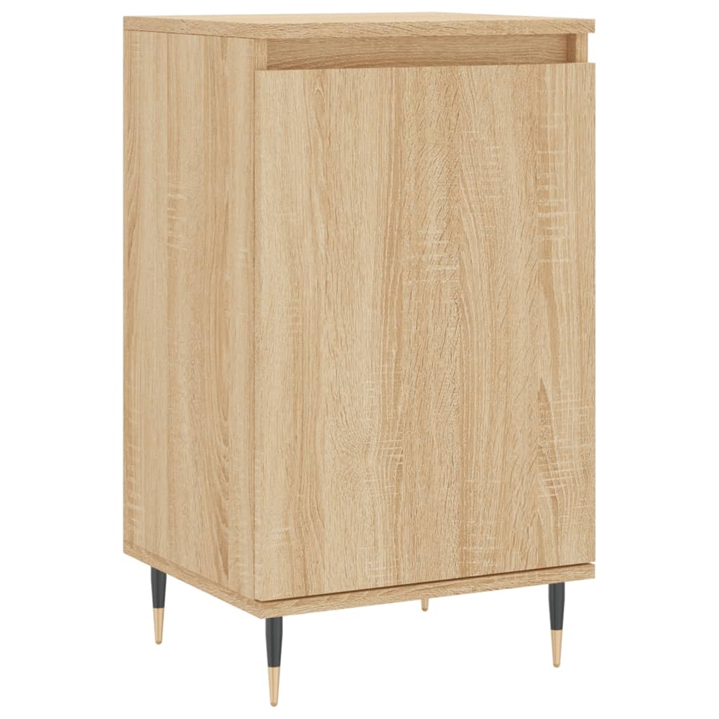 VidaXL Dressoir 40x35x70 cm bewerkt hout sonoma eikenkleurig