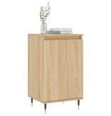 VidaXL Dressoir 40x35x70 cm bewerkt hout sonoma eikenkleurig