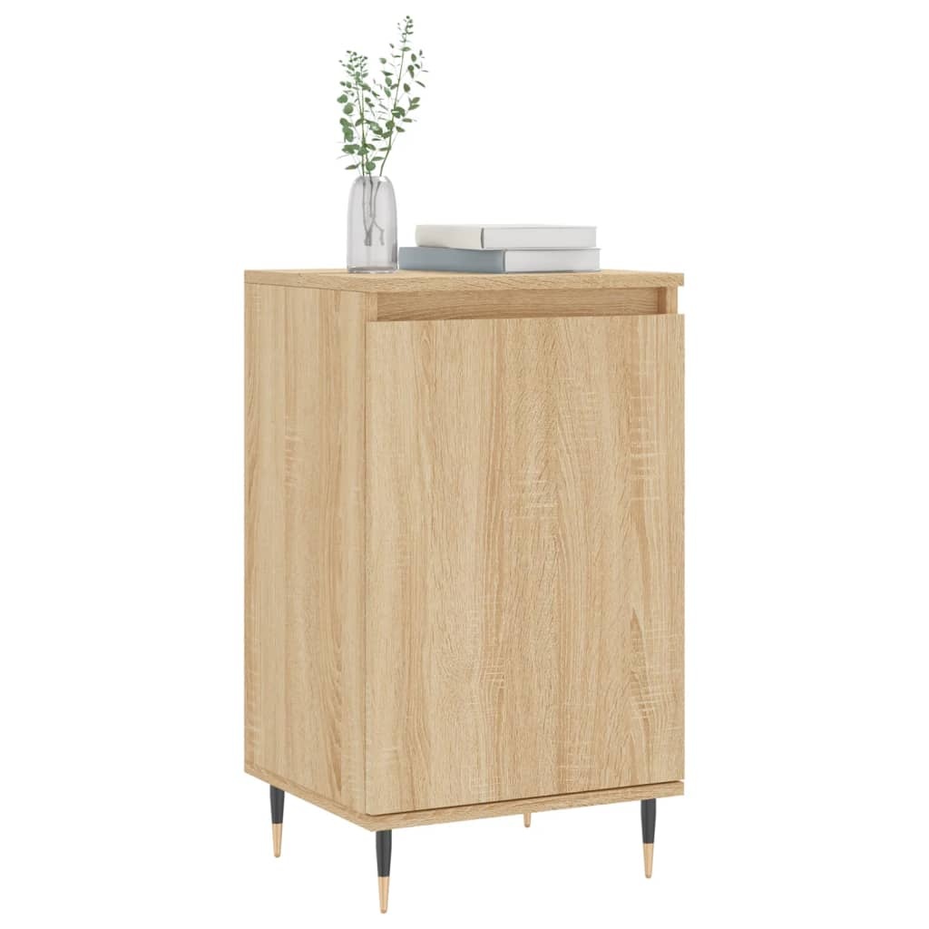VidaXL Dressoir 40x35x70 cm bewerkt hout sonoma eikenkleurig
