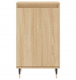 VidaXL Dressoir 40x35x70 cm bewerkt hout sonoma eikenkleurig