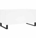 VidaXL Salontafel 90x44,5x45 cm bewerkt hout wit