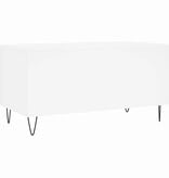 VidaXL Salontafel 90x44,5x45 cm bewerkt hout wit