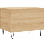 VidaXL Salontafel 60x44,5x45 cm bewerkt hout sonoma eikenkleurig