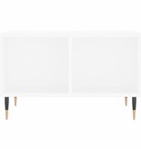 VidaXL Salontafel 60x50x36,5 cm bewerkt hout wit