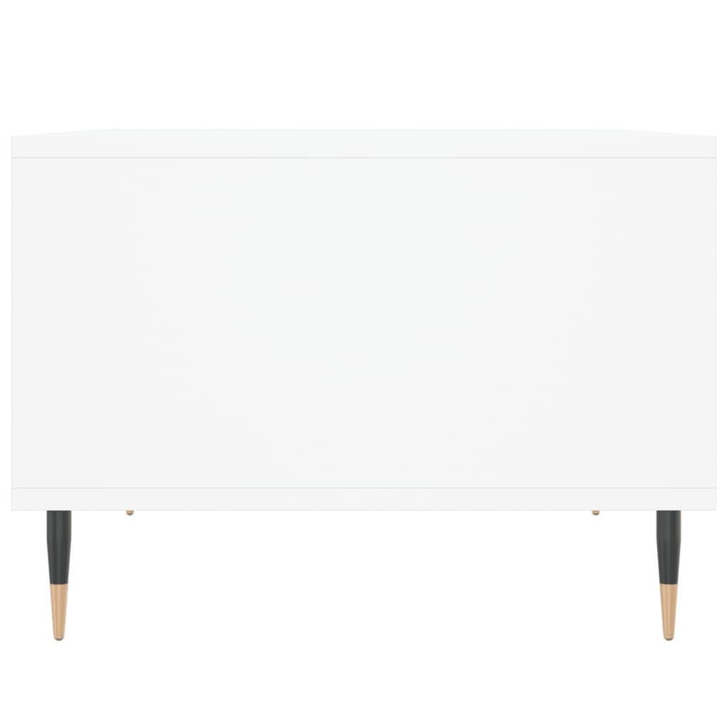 VidaXL Salontafel 60x50x36,5 cm bewerkt hout wit