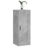 VidaXL Wandkast 34,5x34x90 cm bewerkt hout betongrijs