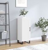 VidaXL Dressoir 34,5x34x90 cm bewerkt hout wit