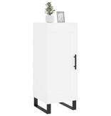 VidaXL Dressoir 34,5x34x90 cm bewerkt hout wit