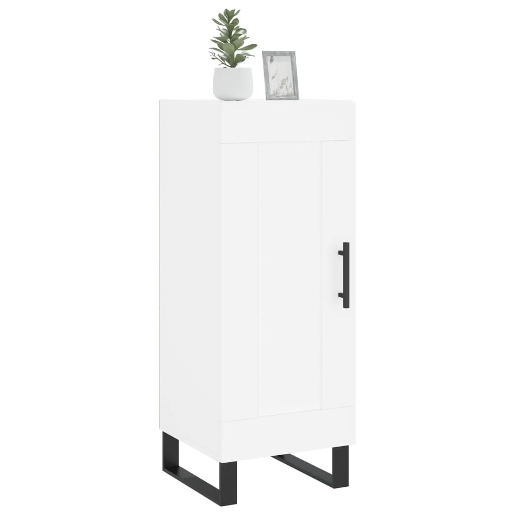 VidaXL Dressoir 34,5x34x90 cm bewerkt hout wit