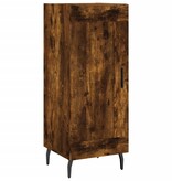 VidaXL Dressoir 34,5x34x90 cm bewerkt hout gerookt eiken