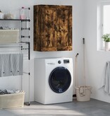 VidaXL Wandkast 69,5x34x90 cm bewerkt hout gerookt eikenkleurig