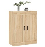 VidaXL Wandkast 69,5x34x90 cm bewerkt hout sonoma eikenkleurig