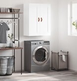 VidaXL Wandkast 69,5x34x90 cm bewerkt hout wit