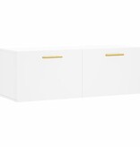 VidaXL Wandkast 100x36,5x35 cm bewerkt hout wit