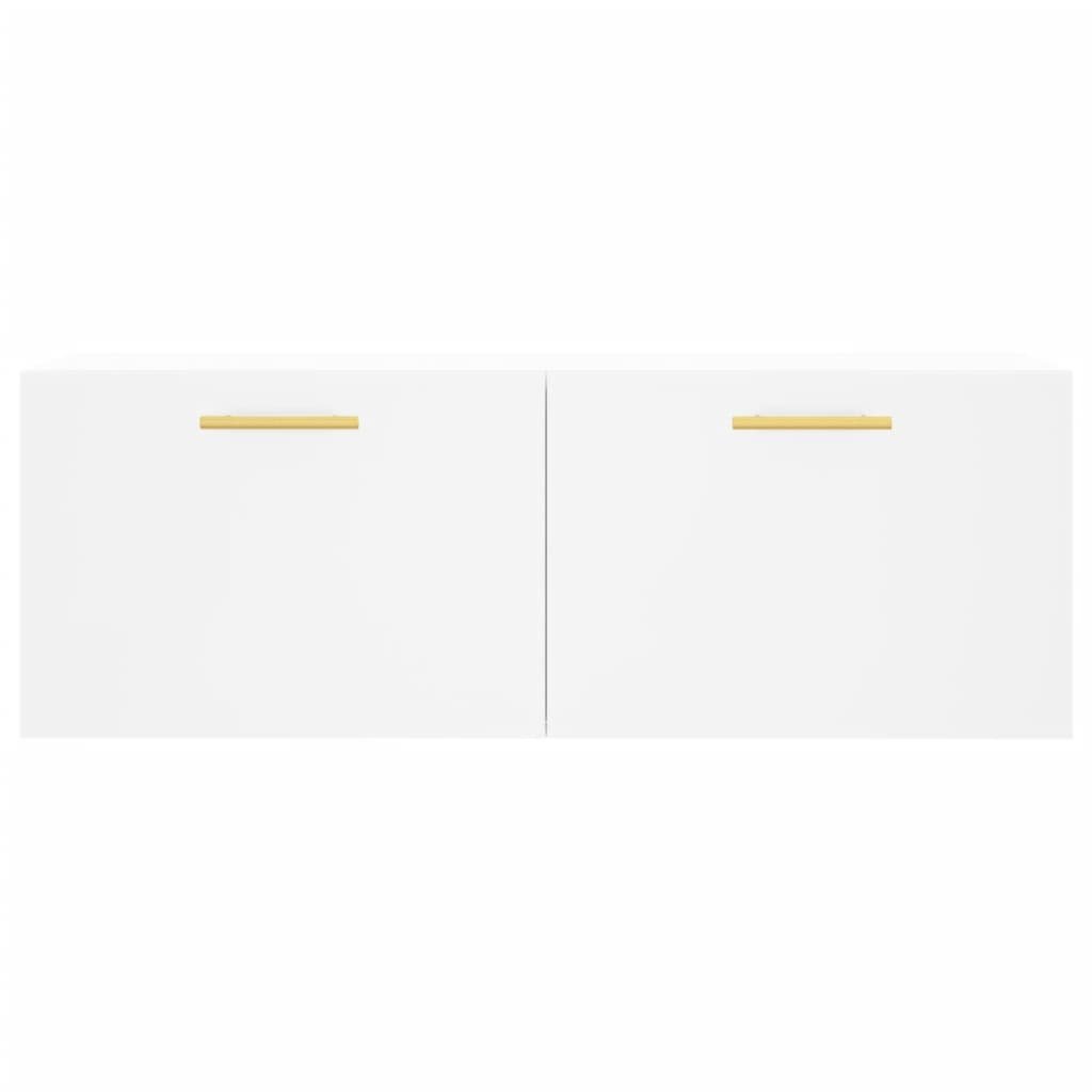 VidaXL Wandkast 100x36,5x35 cm bewerkt hout wit