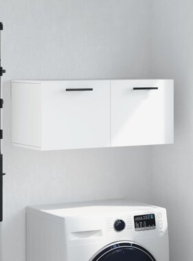 VidaXL Wandkast 80x36,5x35 cm bewerkt hout wit