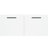 VidaXL Wandkast 80x36,5x35 cm bewerkt hout wit