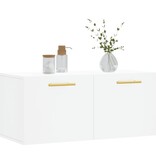 VidaXL Wandkast 80x36,5x35 cm bewerkt hout wit