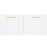 VidaXL Wandkast 80x36,5x35 cm bewerkt hout wit