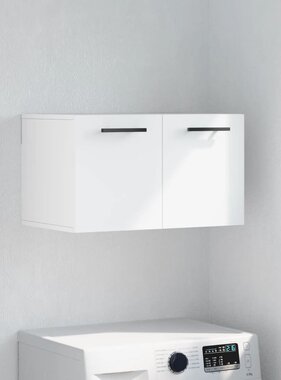 VidaXL Wandkast 60x36,5x35 cm bewerkt hout wit