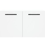 VidaXL Wandkast 60x36,5x35 cm bewerkt hout wit