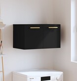 VidaXL Wandkast 60x36,5x35 cm bewerkt hout zwart