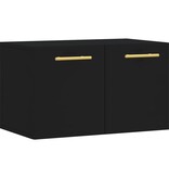 VidaXL Wandkast 60x36,5x35 cm bewerkt hout zwart